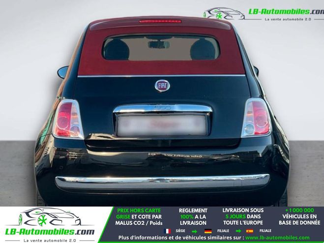 Fiat 500 0.9 8V 85 ch TwinAir Noir M�tallique de 2015