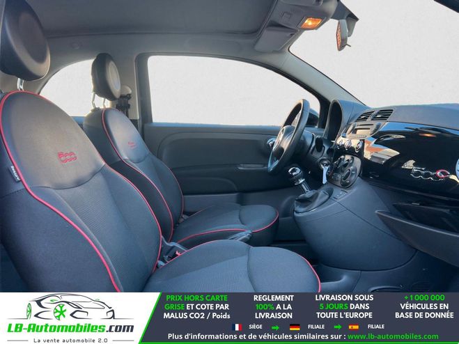 Fiat 500 0.9 8V 85 ch TwinAir Noir M�tallique de 2015