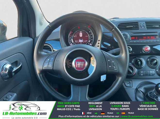 Fiat 500 0.9 8V 85 ch TwinAir Noir M�tallique de 2015
