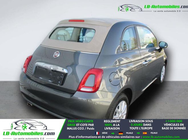 Fiat 500 1.2 69 ch BVA Gris M�tallique de 2020