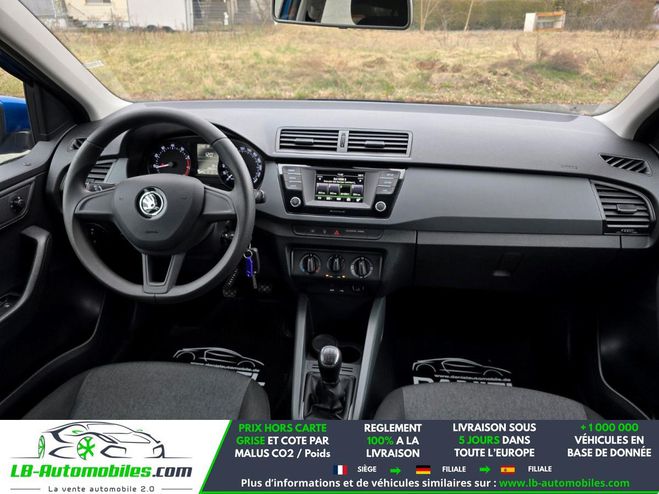 Skoda Fabia 1.0 MPI 75 ch BVM Bleu M�tallique de 2018