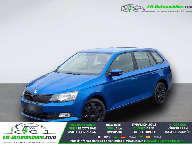 Skoda Fabia 1.0 MPI 75 ch BVM Bleu M�tallique de 2018