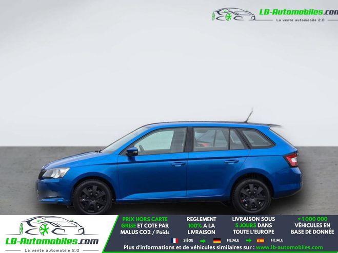 Skoda Fabia 1.0 MPI 75 ch BVM Bleu M�tallique de 2018
