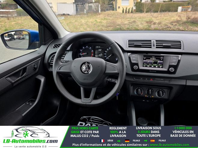 Skoda Fabia 1.0 MPI 75 ch BVM Bleu M�tallique de 2018