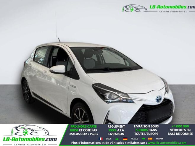 Toyota Yaris HYBRIDE 100ch Blanc de 2018