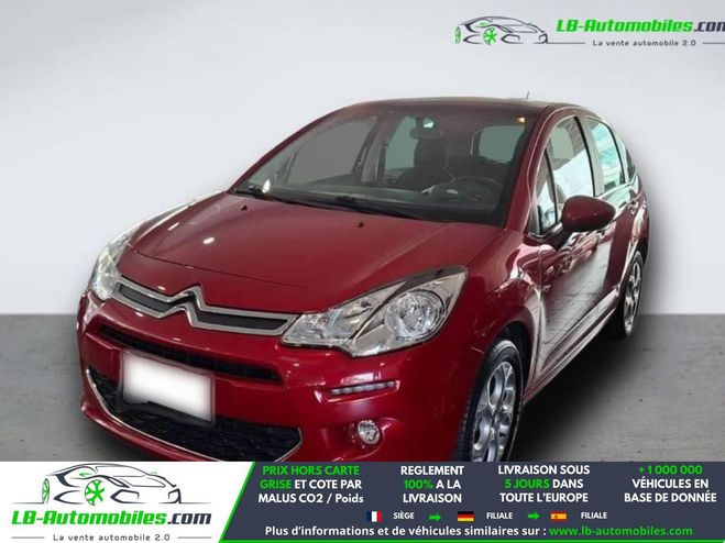 Citroen C3 PureTech 82 BVM Rouge de 2015