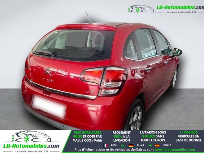 Citroen C3 PureTech 82 BVM Rouge de 2015