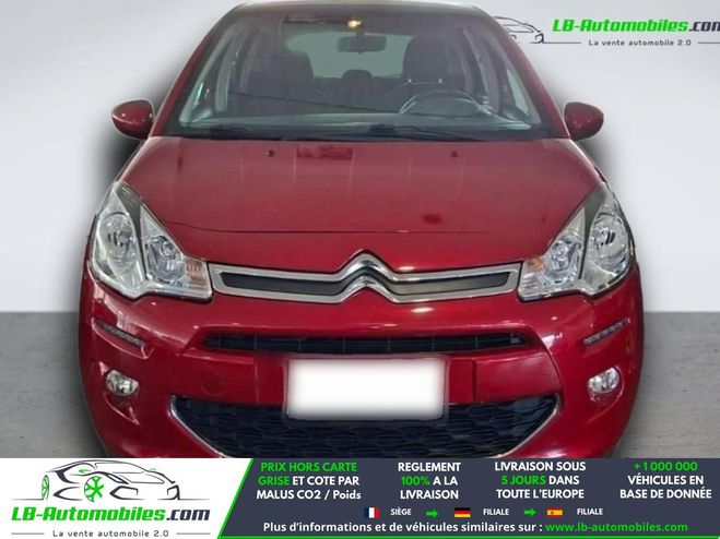 Citroen C3 PureTech 82 BVM Rouge de 2015