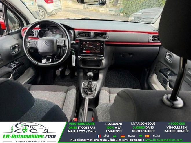 Citroen C3 BLUEHDI 100 BVM Blanc de 2018