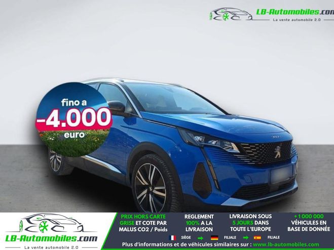 Peugeot 3008 Hybrid4 300 e-BVA Bleu M�tallique de 2021