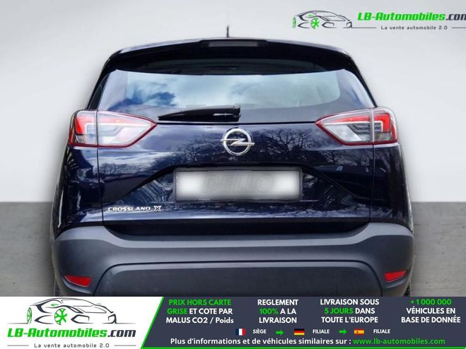 Opel Crossland X 1.2 83 ch Bleu M�tallique de 2018
