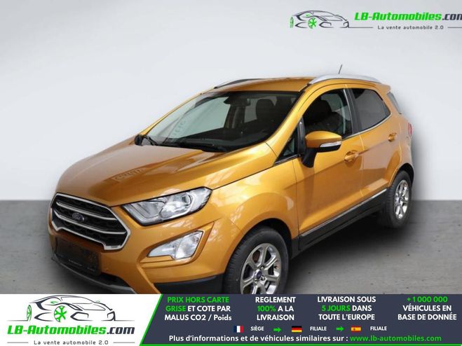 Ford Ecosport 1.0 EcoBoost 125ch BVM Jaune M�tallique de 2019