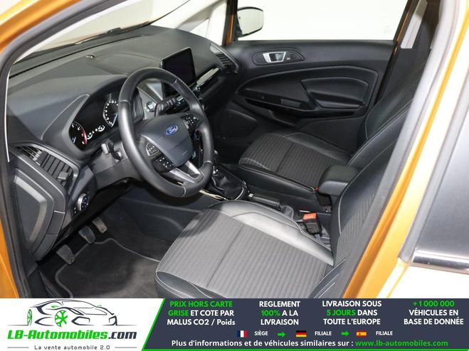 Ford Ecosport 1.0 EcoBoost 125ch BVM Jaune M�tallique de 2019