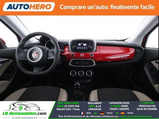 Fiat 500 1.6 MultiJet 120 ch BVM Rouge M�tallique de 2016