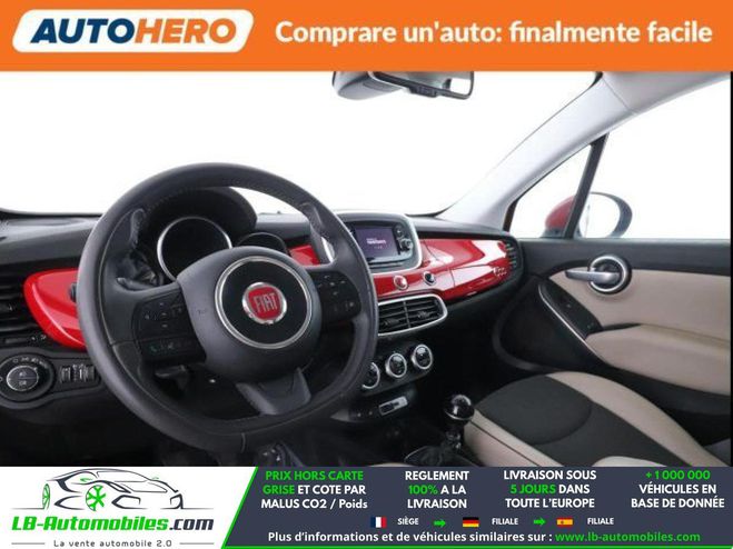 Fiat 500 1.6 MultiJet 120 ch BVM Rouge M�tallique de 2016