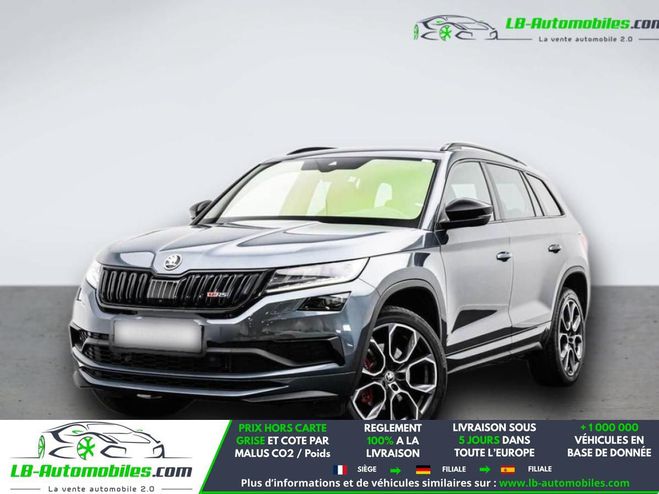 Skoda Kodiaq 2.0 Bi-TDI 240  BVA 4x4 7pl Gris M�tallique de 2020
