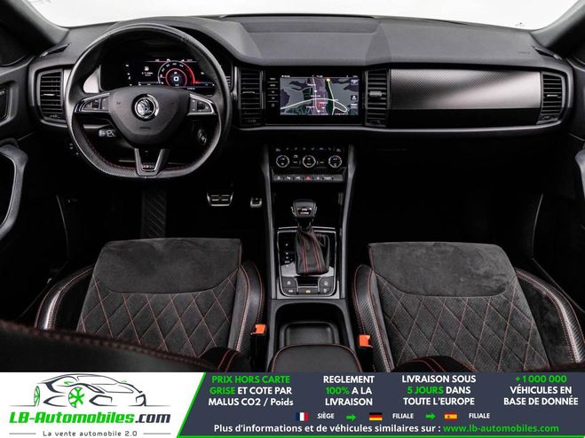 Skoda Kodiaq 2.0 Bi-TDI 240  BVA 4x4 7pl Gris M�tallique de 2020