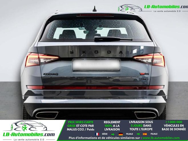 Skoda Kodiaq 2.0 Bi-TDI 240  BVA 4x4 7pl Gris M�tallique de 2020