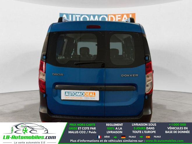 Dacia Dokker TCe 115 Bleu M�tallique de 2017
