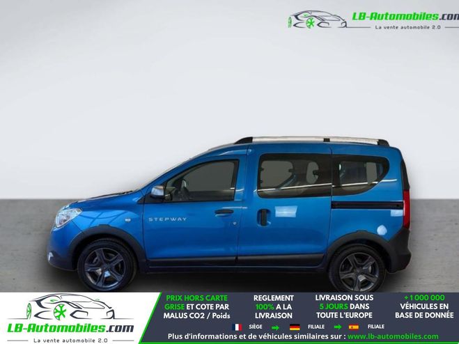 Dacia Dokker TCe 115 Bleu M�tallique de 2017