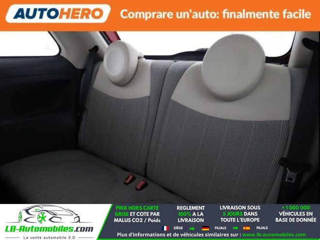 Fiat 500 1.3 Multijet 16V 95 ch BVM Rouge M�tallique de 2015