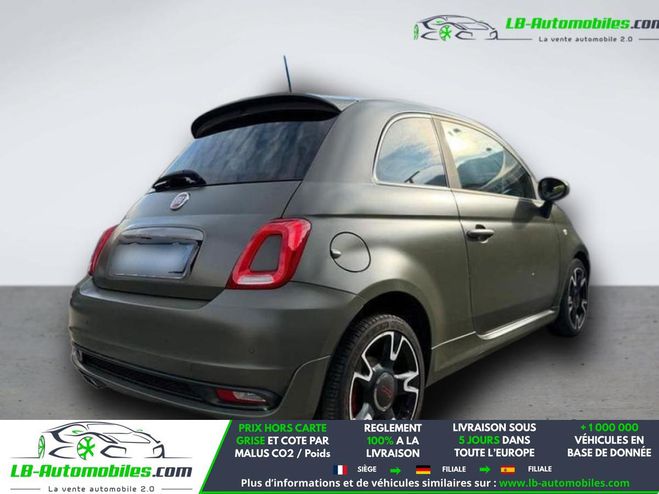 Fiat 500 0.9 105 CH TWINAIR Vert M�tallique de 2017