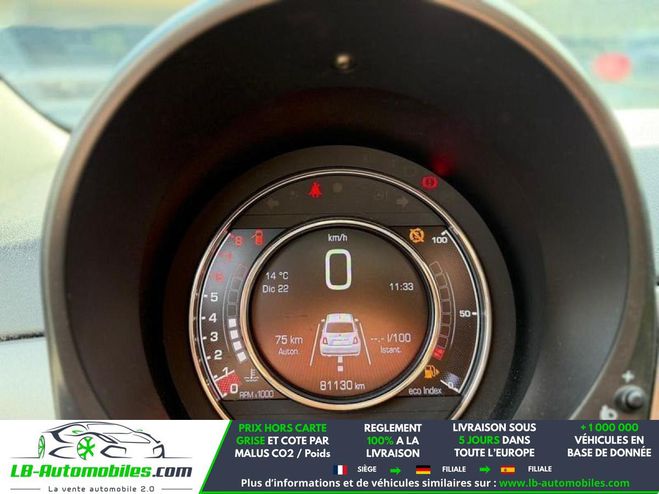 Fiat 500 0.9 105 CH TWINAIR Vert M�tallique de 2017