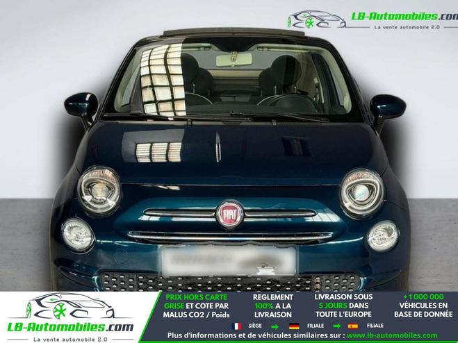 Fiat 500 1.2 69 ch BVA Bleu M�tallique de 2018