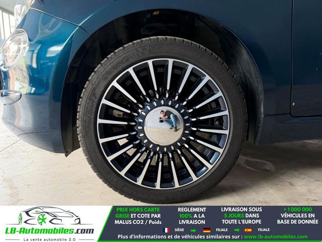 Fiat 500 1.2 69 ch BVA Bleu M�tallique de 2018