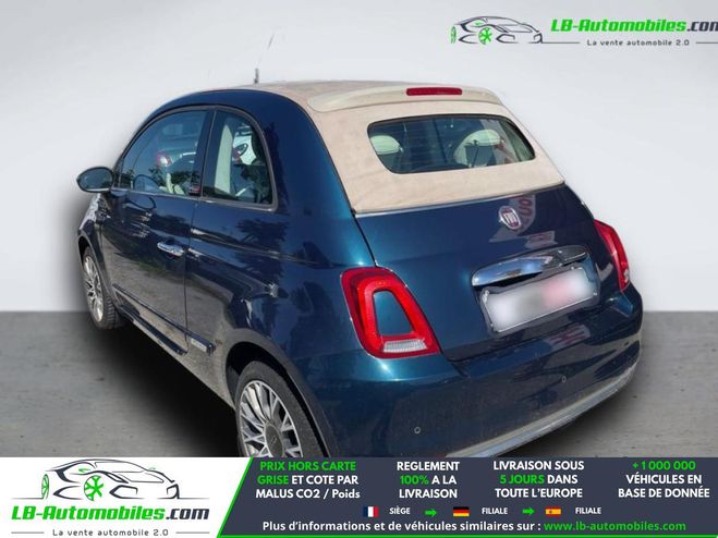 Fiat 500 1.2 69 ch BVA Bleu de 2019