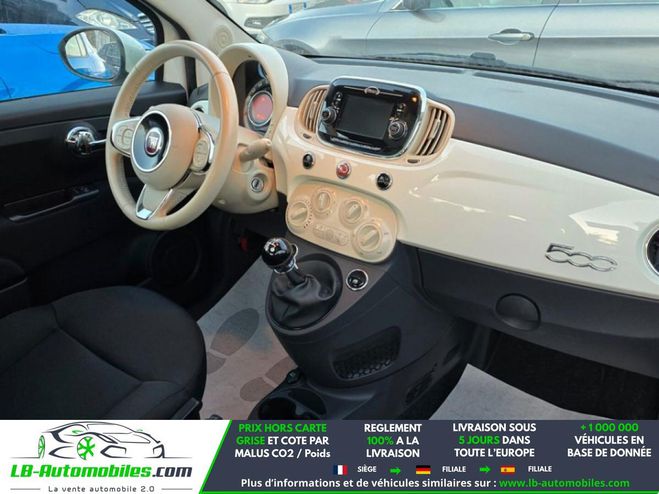 Fiat 500 1.2 69 ch BVM Blanc de 2017