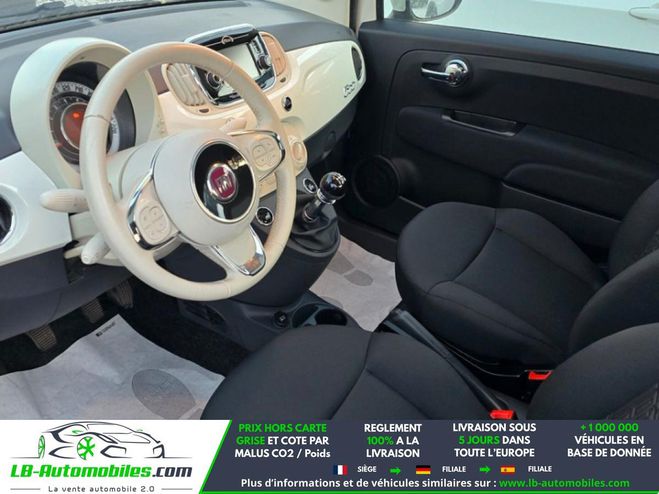 Fiat 500 1.2 69 ch BVM Blanc de 2017