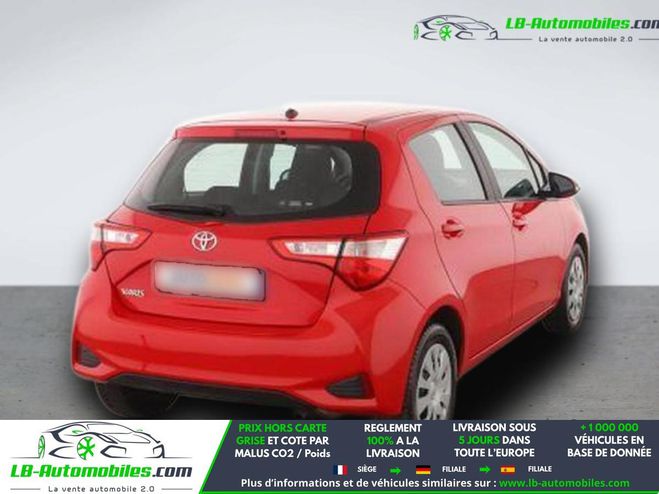Toyota Yaris 70 VVT-i BVM Rouge M�tallique de 2018