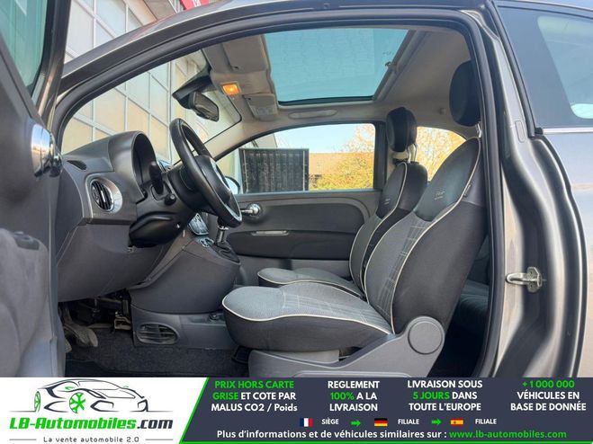 Fiat 500 1.2 69 ch BVM Gris M�tallique de 2017