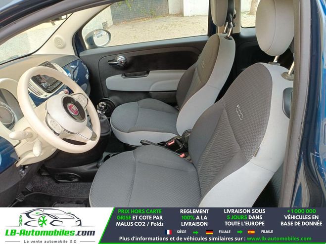Fiat 500 1.2 69 ch BVM Bleu de 2018