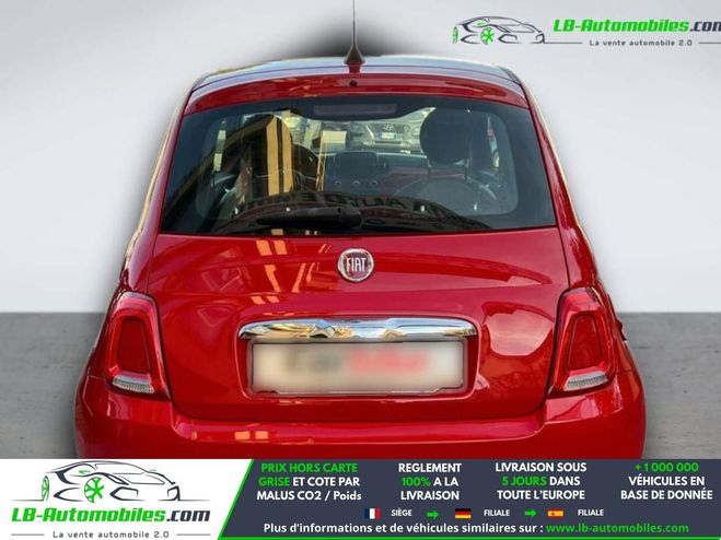 Fiat 500 1.2 69 ch BVA Rouge de 2021