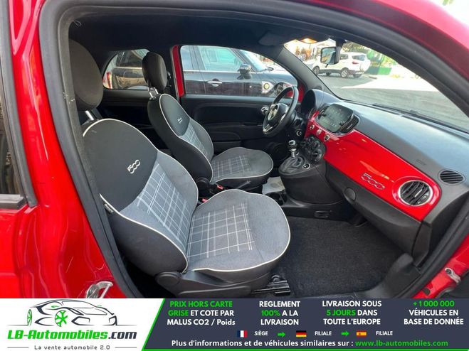 Fiat 500 1.2 69 ch BVA Rouge de 2021