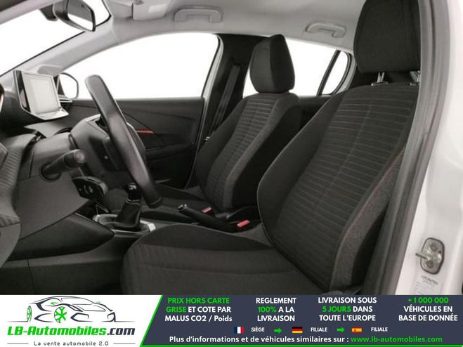 Peugeot 208 PureTech 75  BVM Blanc de 2020
