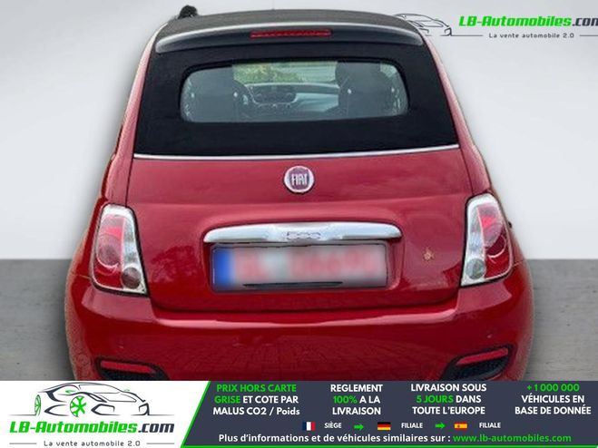 Fiat 500 1.2 8V 69 ch BVM Rouge de 2015