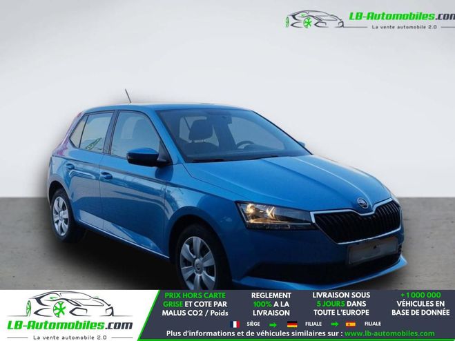 Skoda Fabia 1.0 MPI 60 ch BVM Bleu de 2019