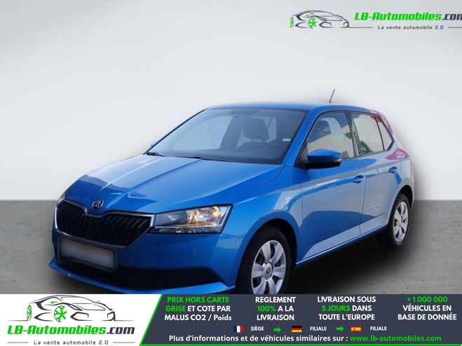 Skoda Fabia 1.0 MPI 60 ch BVM Bleu de 2019