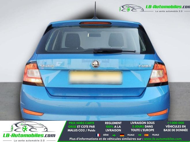 Skoda Fabia 1.0 MPI 60 ch BVM Bleu de 2019