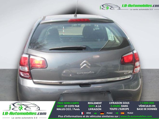 Citroen C3 PureTech 82 BVM Gris M�tallique de 2015
