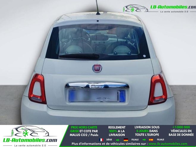 Fiat 500 1.2 8V 69 ch BVM Blanc de 2016