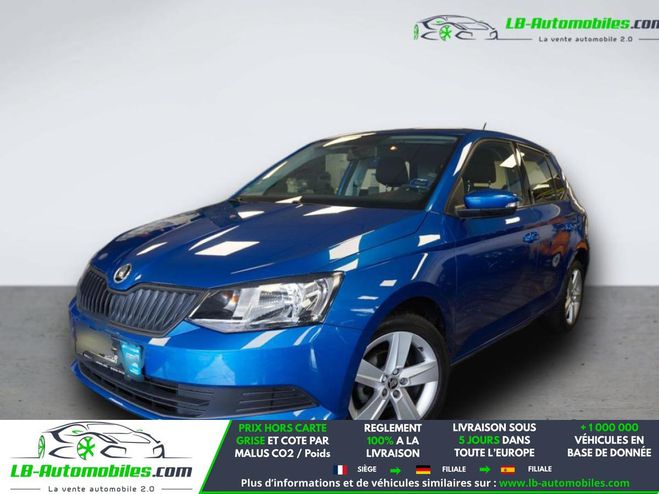 Skoda Fabia 1.0 MPI 75 ch BVM Bleu M�tallique de 2017