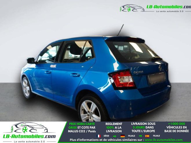 Skoda Fabia 1.0 MPI 75 ch BVM Bleu M�tallique de 2017
