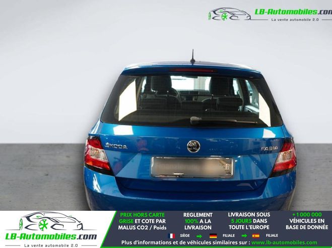 Skoda Fabia 1.0 MPI 75 ch BVM Bleu M�tallique de 2017