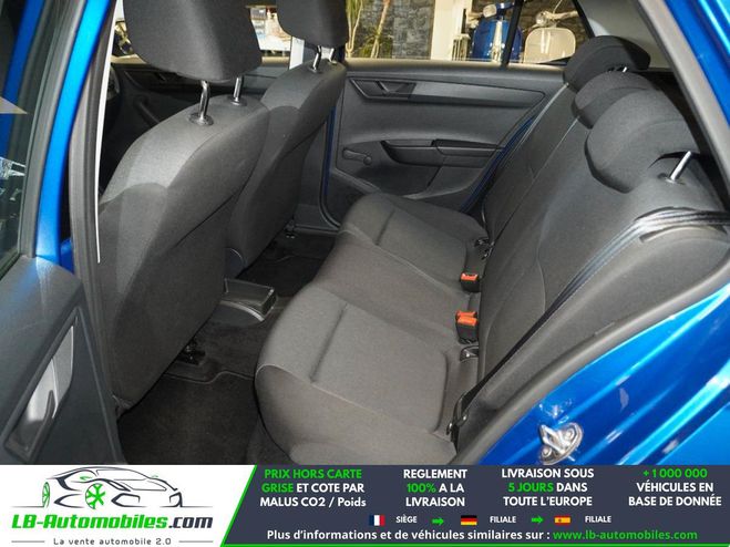 Skoda Fabia 1.0 MPI 75 ch BVM Bleu M�tallique de 2017