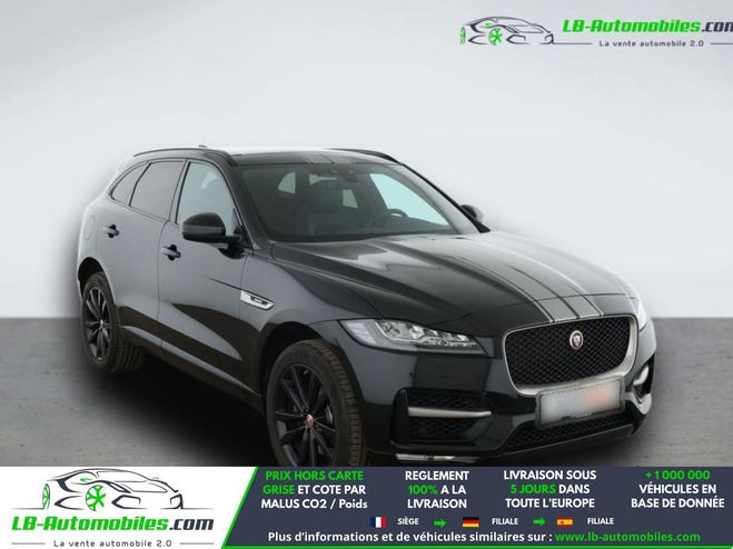 Jaguar F Pace 3.0 D - 300 ch AWD BVA Noir M�tallique de 2019