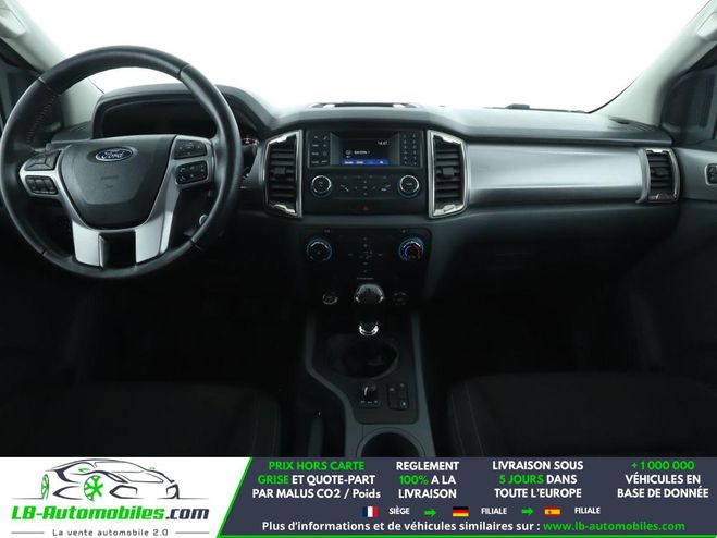 Ford Ranger 2.2 TDCi 160 BVM DOUBLE CABINE Noir de 2016